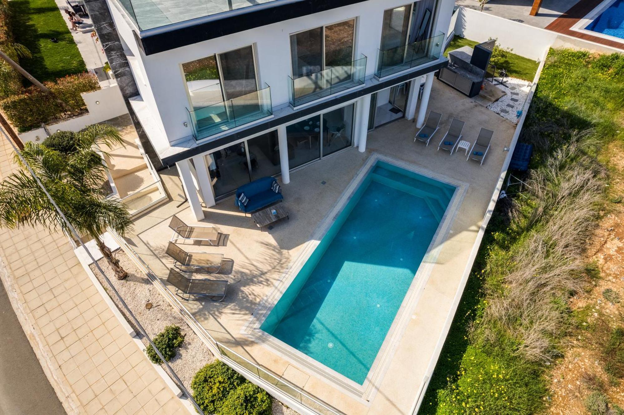 Seaside Luxury Villa باراليمني المظهر الخارجي الصورة