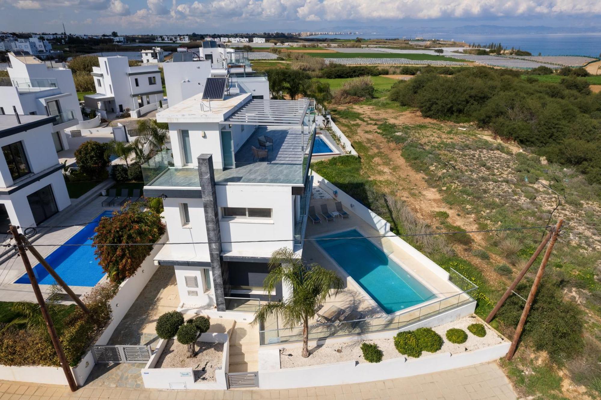 Seaside Luxury Villa باراليمني المظهر الخارجي الصورة